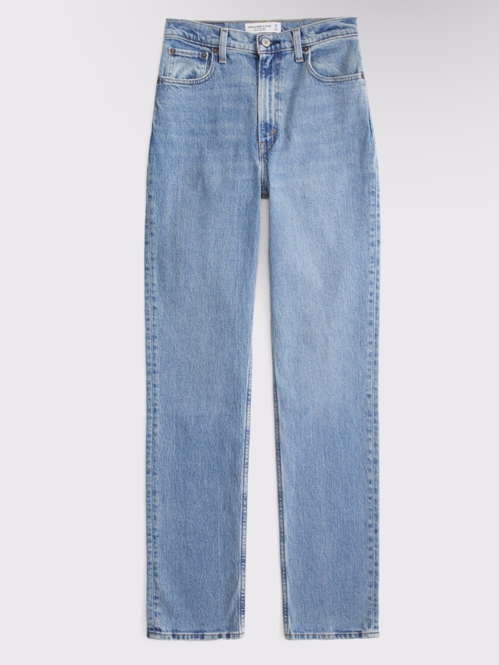 ultra high rise 90s straight jean